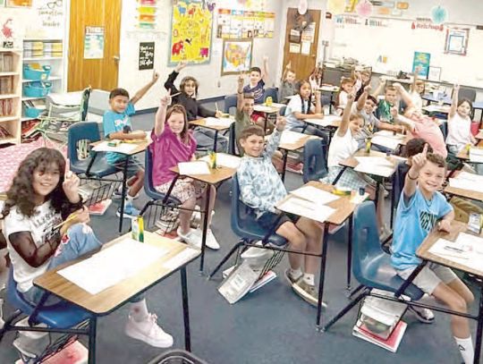 FIRST DAY OF SCHOOL FUN AT GARWOOD ELEMENTARY