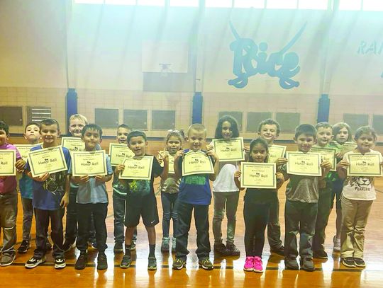 GARWOOD ELEMENTARY RELEASES HONOR ROLL