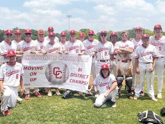 Geisler game two homer helps Cards blowout bi-district series