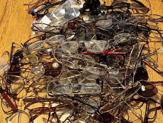 GLASSES DONATIONS STRONG