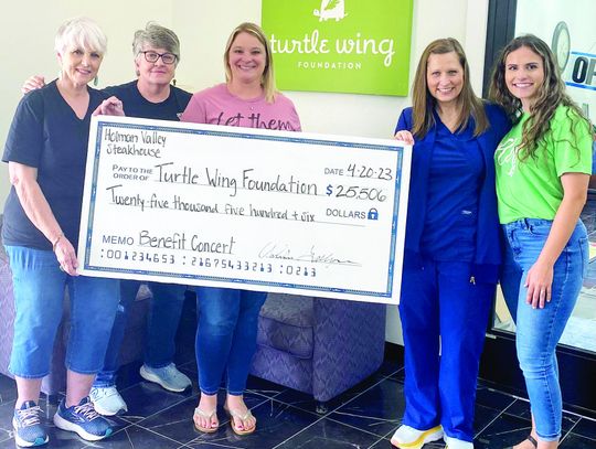 Holman Valley Steakhouse raises over $25,000 for Turtle Wing Foundation