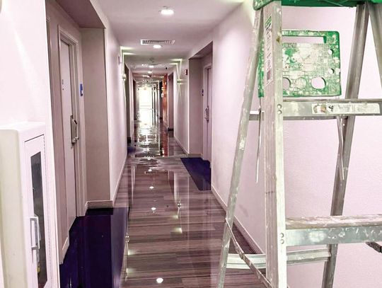 hotel shuts down after extreme water damage