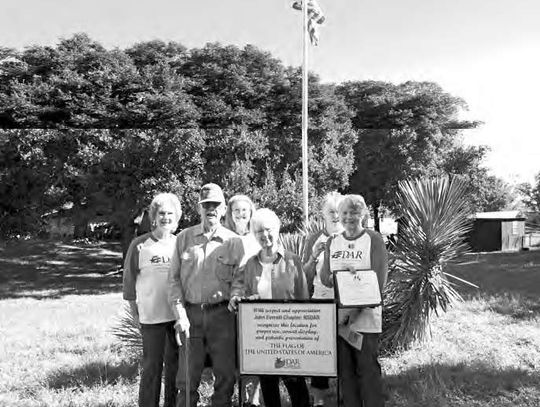 JOHN EVERETT DAUGHTER’S OF THE REPUBLIC RECOGNIZES OCTOBER FLAG