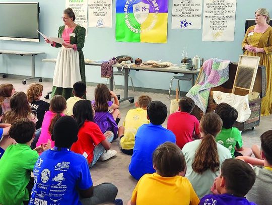 Katy Elementary 4th Graders Experience Texas’ Past