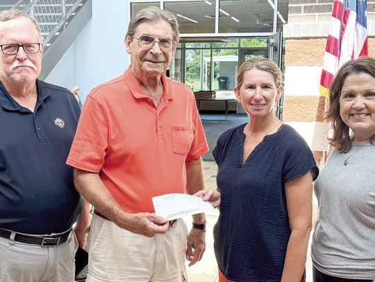 KC DONATES TO SAS ANGEL FUND
