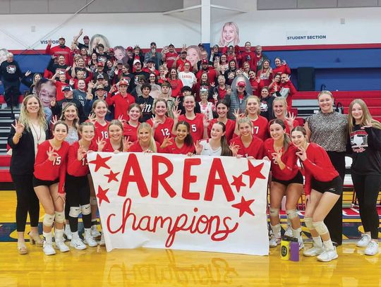 Lady Cards crowned Area Champs