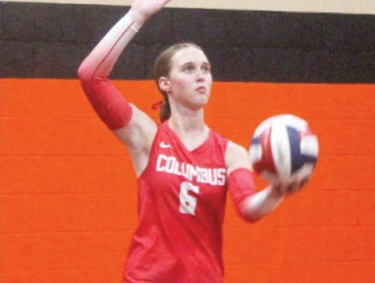 Lady Cards defeat Hallettsville in four sets
