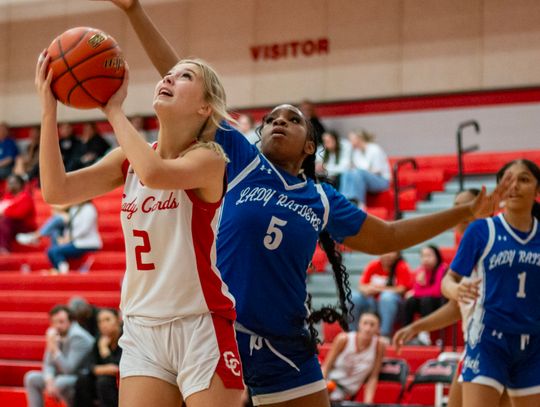 Lady Cards defeat Lady Raiders