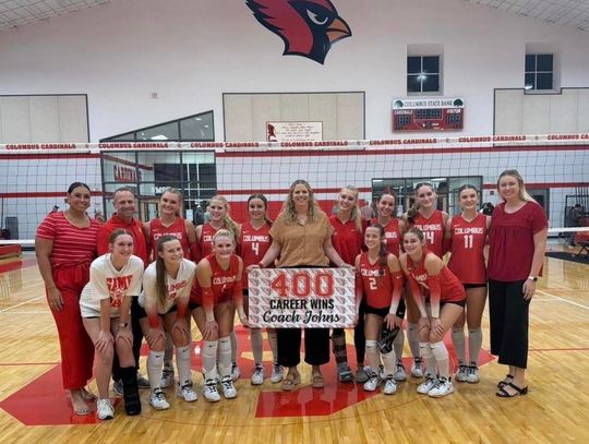 Lady Cards improve to 6-0 in district and reach a milestone