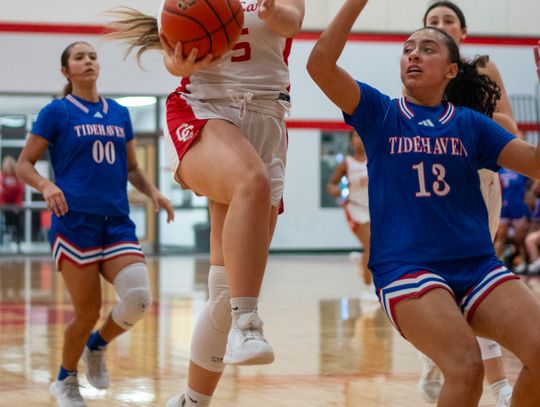 Lady Cards nest atop the district standings