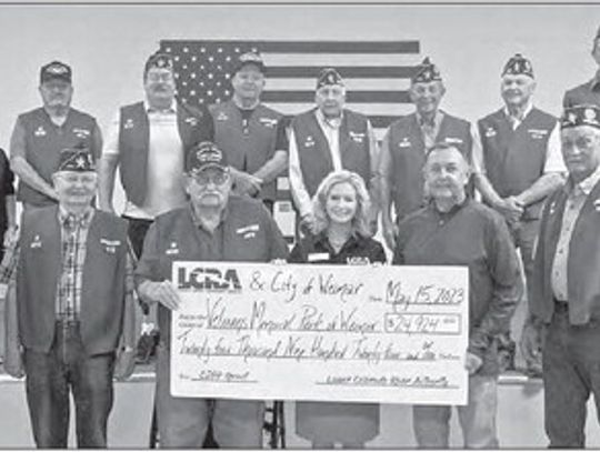 LCRA, Weimar award $25K to upgrade veterans hall