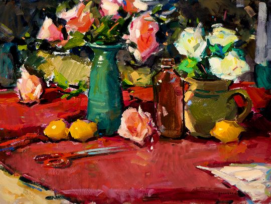 Learn to paint expressive still life with ARTS sponsored event