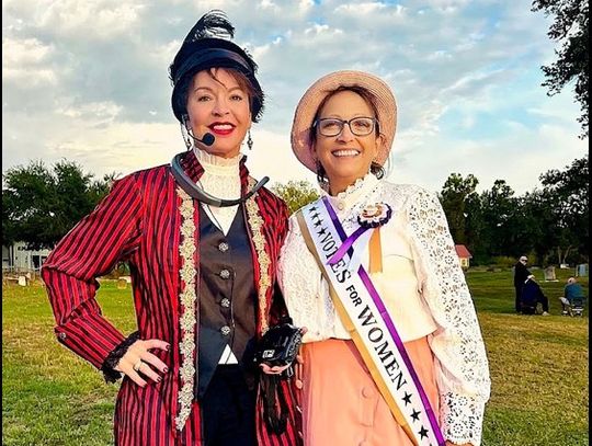 Local actors bring history to life with upcoming 23rd annual “Live Oaks and Dead Folks” Cemetery Tour