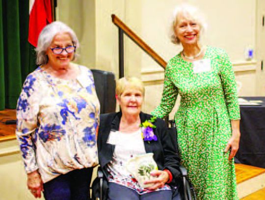 Local League of Women Voters honors Columbus’ Berry