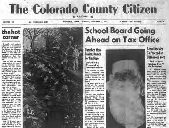 Looking back in time