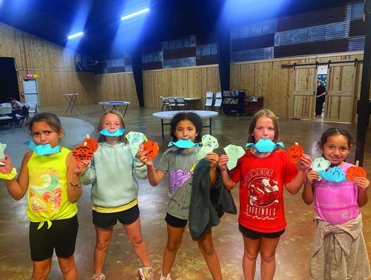 NESBITT LIBRARIAN TEACHES ORIGAMI TO BOYS AND GIRLS CLUB