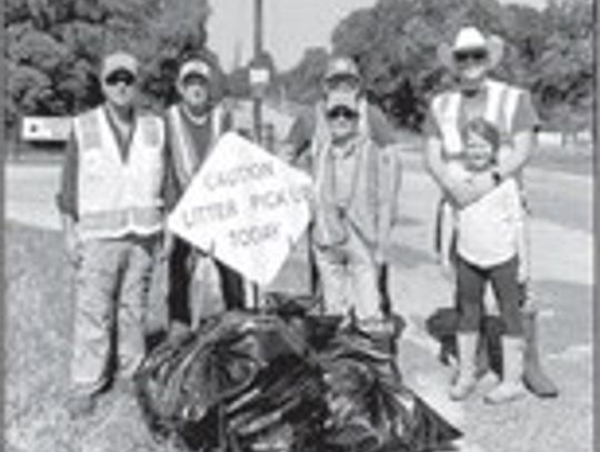 Oakridge Ranch WMA cleans up on Earth Day