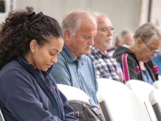 Over 50 pray and praise for 75th National Day of Prayer