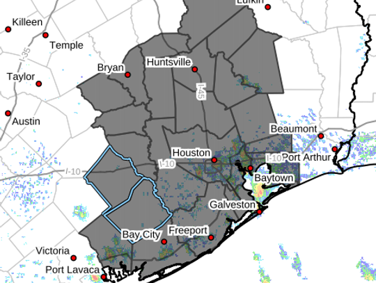 Potential Tropical Cyclone Five to bring locally heavy rainfall for portions of southeast Texas