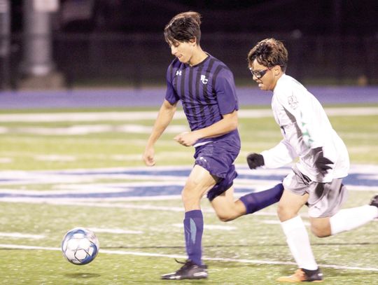 RAIDERS FOLLOW DISTRICT WIN WITH GONZALES HAT TRICK IN LOSS