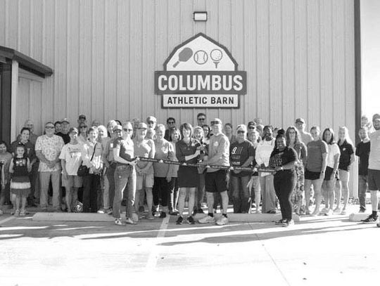 RIBBON CUTTING FOR COLUMBUS ATHLETIC BARN