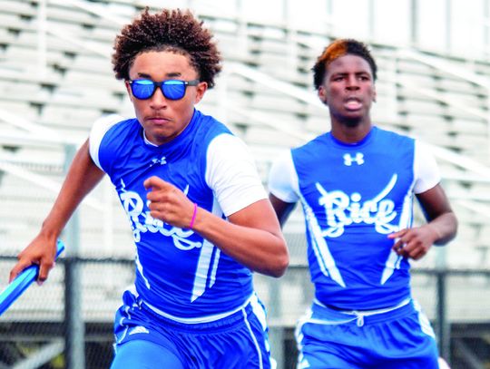 Rice boys take second place at Last Chance Meet