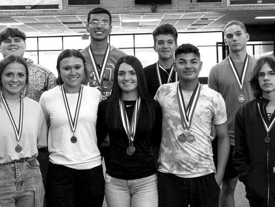 RICE HIGH SCHOOL STUDENTS COMPETE AT UIL DISTRICT MEET