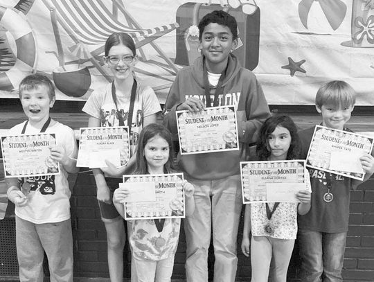 SHERIDAN SELECTS STUDENTS OF THE MONTH