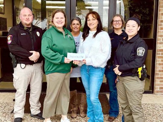 SHOP WITH A COP DONATION