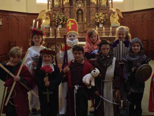 ST. MICHAEL CATHOLIC SCHOOL CELEBRATES ALL SAINTS DAY