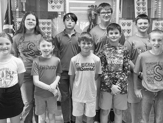 St. Michael students show competitive spirit