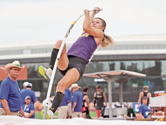 STATE CHAMPION POLE VAULTER