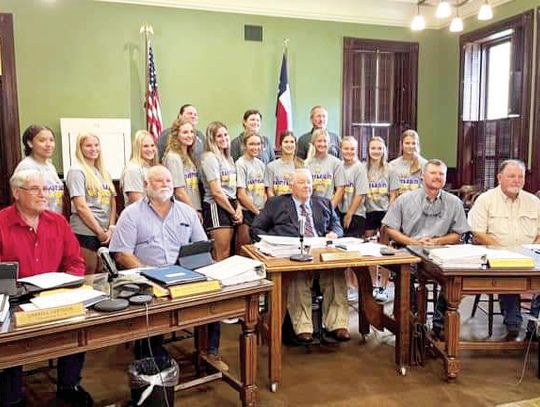 STATE CHAMPIONS RECOGNIZED AT COMMISSIONER’S COURT