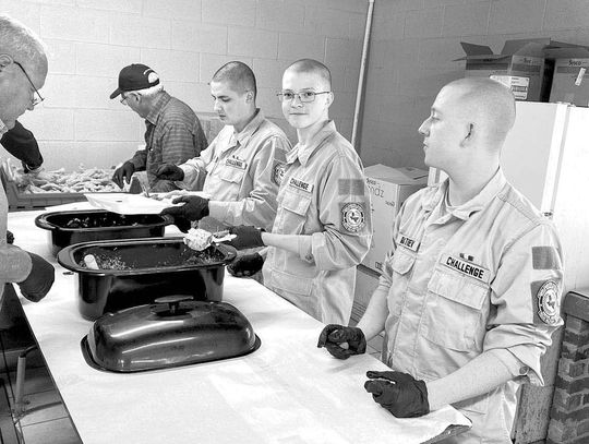 TEXAS CHALLENGE ACADEMY CADETS ASSIST IN ANNUAL EAGLE LAKE FISH FRY