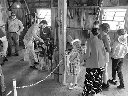 Texas Czech Heritage & Cultural Center dedicates Snokhous Blacksmith Shop at annual exposition