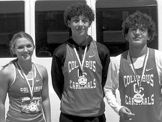 THREE CARDINALS MEDAL