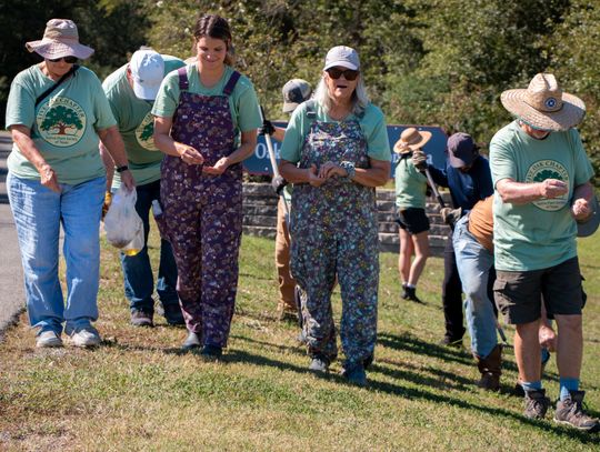 Tri-county chapter seeds native plants for first project