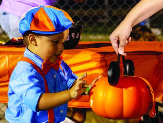 TRICK OR TREAT AROUND THE TRACK