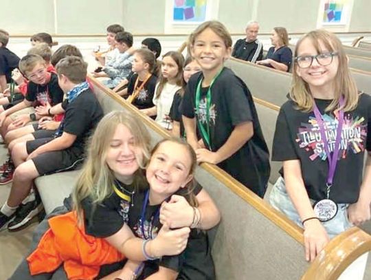 VBS FUN AT FIRST BAPTIST
