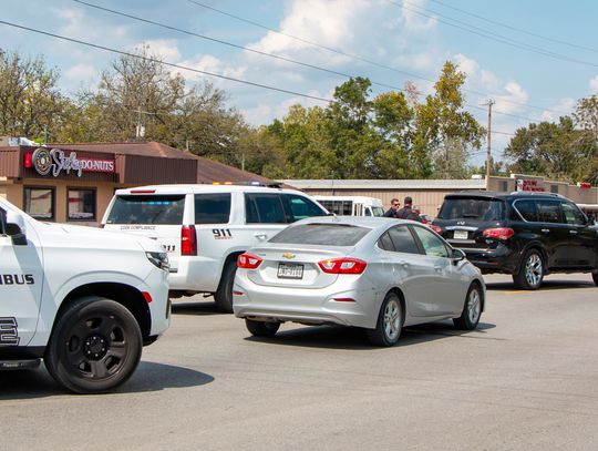Vehicle strikes pedestrian on Highway 71 Business