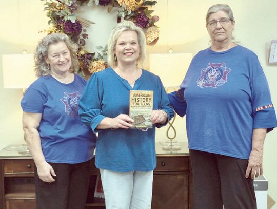 VFW Post 5875 Auxiliary promoting patriotism