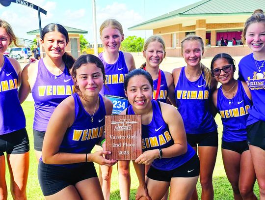 Weimar CXC finds success as only 2A school in meet