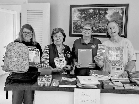 WEIMAR ENCORE LIONS HOST BLOOD DRIVE