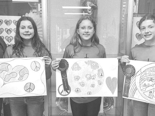 WEIMAR ENCORE LIONS PICK PEACE POSTER WINNERS