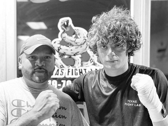 WEIMAR FIGHTER COMPETING AT THE SOUTH TEXAS GOLDEN GLOVES