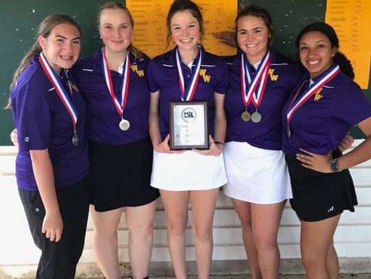 Weimar Golf team shines at District match