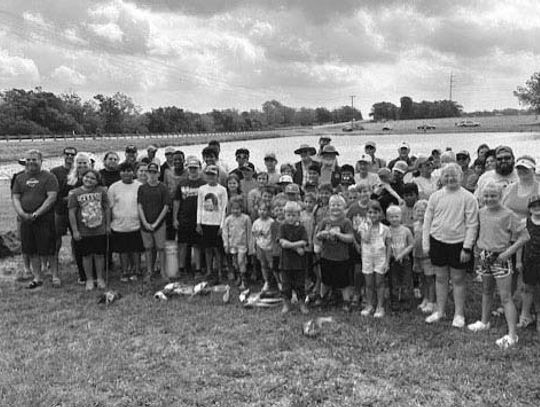 Weimar Lions host Kids Fish event