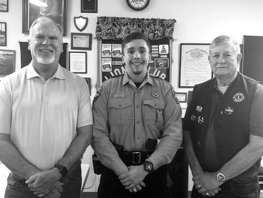 WEIMAR LIONS HOST MENTAL HEALTH DEPUTY