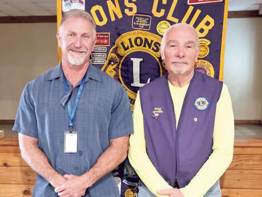 WEIMAR LIONS WELCOME NEW CHIEF