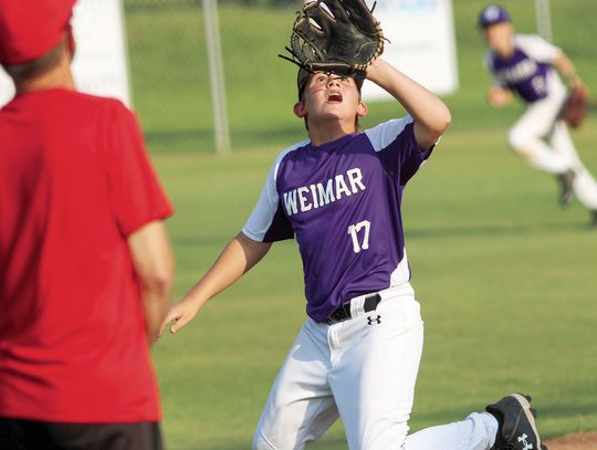 Weimar Little League boys find win against Columbus